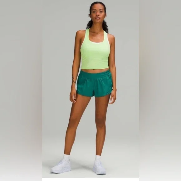 Lululemon Hotty Hot Low Rise Short-2.5-Teal Lagoon